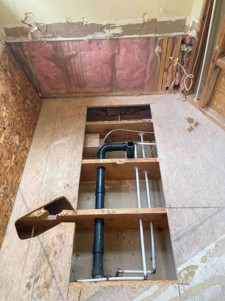 Bathroom Drainage